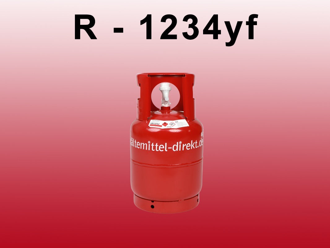 R-1234yf Kältemittel 5 kg – Kältemittelflasche, HVAC Klima Kältetechnik