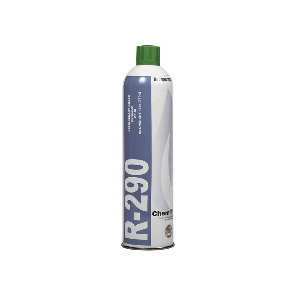 R-290 Propan Kältemittel 13,1 oz natürlicher Kohlenwasserstoff niedriges GWP R-22-Ersatz