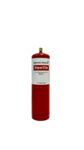 R-1234ze Kältemittel 950 g Kaufflasche Stahl – 1/4" ACME, HFO niedriges GWP, entflammbar