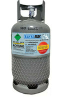 R-417A Kältemittel 10 kg – Eigentumsflasche Mehrweg Stahl, HVAC Klima Kältetechnik