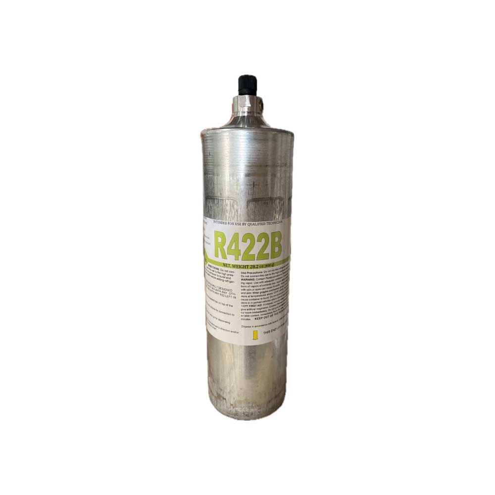 R-422B Kältemittel 28,2 oz – Nachfülldose, Leckstopp + UV-Farbstoff, Klimaanlage Service