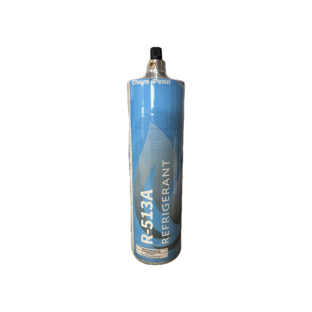 KälteGas Shop R-513A Kältemittel 24 oz Nachfülldose 1/4" SAE R-134a Ersatz USA